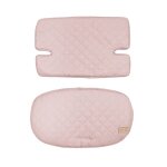 Coussin chaise haute bébé hydrofuge 2 pcs rose Coussin chaise haute bébé hydrofuge 2 pcs rose