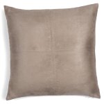Coussin effet su�dine gr�ge 60x60