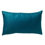 Coussin ext�rieur 30x50 cm bleu couleur unie