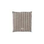 Coussin d'extérieur gris en polyester recyclé h42x42cm Coussin d'extérieur gris en polyester recyclé h42x42cm