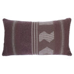 Coussin marron artisanal rectangle 35x60 Coussin marron artisanal rectangle 35x60