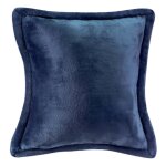 Coussin en polyester encre 50 x 50