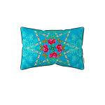 Coussin signature 60x40cm peacock Coussin signature 60x40cm peacock