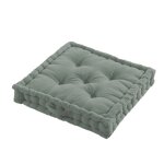 Coussin de sol uni gaze de coton 40x40 cm