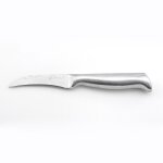 Couteau bec d'oiseau en acier argent 19, 5cm