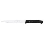 Couteau éminceur 16 cm noir en inox Couteau éminceur 16 cm noir en inox