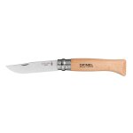 Couteau n°8 lame inox marron Couteau n°8 lame inox marron