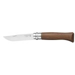 Couteau n8 en noyer avec lame inox 2022 marron en bois