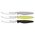 Couteau office lame crant 11 cm (1 modle alatoire) multicolore en