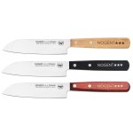 Couteau santoku classic bois lame lisse (1 modle alatoire)