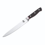Couteau  trancher en acier noir 33cm