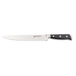 Couteau trancher en acier noir 33cm