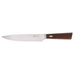 Couteau  viande en acier forg et manche en noyer, 20, 5 cm