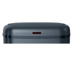 Couvercle de poubelle automatique plastique gris 38cm