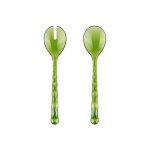 Couverts  salade en acrylique biologique vert 27, 5 cm