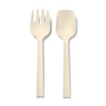 Couverts de service en polypropylne beige mat