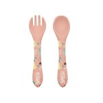 Couverts en silicone pieuvre en silicone rose 14 cm Couverts en silicone pieuvre en silicone rose 14 cm