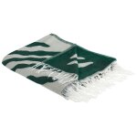 Couverture en acrylique vert 180x130cm