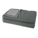 Couverture anthracite / souris 240x260 cm Couverture anthracite / souris 240x260 cm