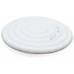 Couverture blanche isolante gonflable 160cm pour spa 6 personnes