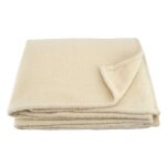 Couverture laine naturelle naturel 220x240 cm Couverture laine naturelle naturel 220x240 cm