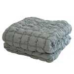 Couverture lit et canapé 100% polyester vert Couverture lit et canapé 100% polyester vert