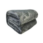 Couverture poyet motte gris foncé 240 x 220 cm Couverture poyet motte gris foncé 240 x 220 cm