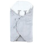 Couverture promenade en groloudouxgris clair bb