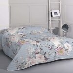 Couvre - lit 100% coton multicolore 180x260 cm