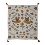 Couvre - lit coton multicolore 130x160