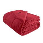 Couvre lit matelass  tout doux  pais cardinal 180x240 cm