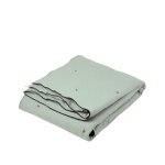 Couvre - lit matelassé en lin vert 225x280 cm Couvre - lit matelassé en lin vert 225x280 cm