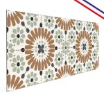 Crdence cuisine en aluminium - 240x50 cm - vert