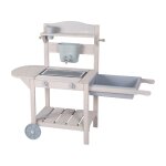 Cuisine mobile de jeu bbq grise Cuisine mobile de jeu bbq grise