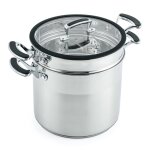 Cuit - ptes en inox argent 24cm multifonctions