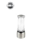 Daman moulin � sel manuel en acryl et inox, u'select, 16 cm