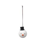 Dcoration  suspendre bonhomme 2 pices blanc