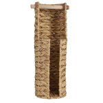 Drouleur papier toilette tress  la main en fibre vgtale
