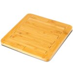 Dessous de plat en bambou extensible 22x22cm