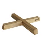 Dessous de plat en chutes de bois de chêne reconstituées 22×22x2m Dessous de plat en chutes de bois de chêne reconstituées 22×22x2m