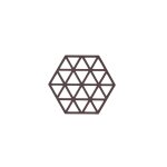 Dessous - de - plat en silicone olive 16 x 14 x 0, 9 cm