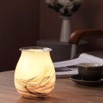 Diffuseur par chaleur douce en verre peint - h 15