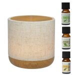 Diffuseur d'huile essentielle alesia et 3 huiles spciales respiration