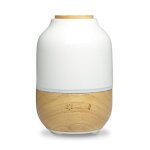 Diffuseur d'huiles essentielles ultrasonique verre et bois purisia