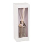 Diffuseur en verre stri et dor parfum figue aromatique 200ml