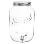 Distributeur de boisson vintage en verre 8l