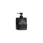 Distributeur liquide vaisselle + porte ponge polyrsine effet marbre