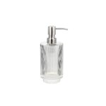 Distributeur de savon en verre transparent
