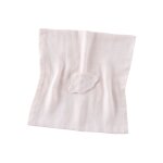 Doudou coton bio rose 30 x 30 cm