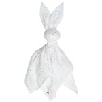 Doudou lapin en gaze de coton